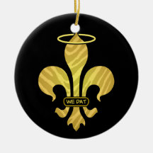 Custom Design "We Dat" ornament