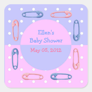 Diaper Pin Stickers | Zazzle