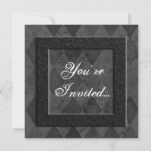 Custom Party Invitations on Custom Dinner Or Party Invitations
