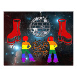 Custom Disco Fever Event Invitations invitations