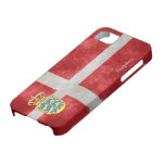 Custom Distressed Demark Themed iPhone Case iPhone 5 Cases