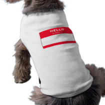Custom Dog Name Dog Shirt pet clothing by doglovers Custom Dog Name Dog Shirt pet clothing