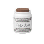 Custom Dog Treat Jar Candy Dish
