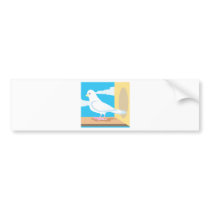 Custom Dove Cartoon Bumper Sticker