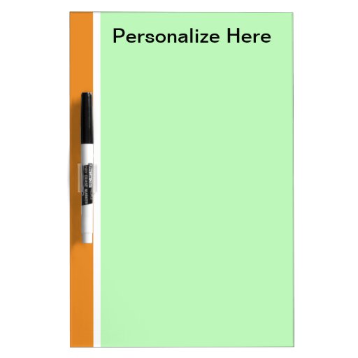 Custom Dry Erase Board Zazzle
