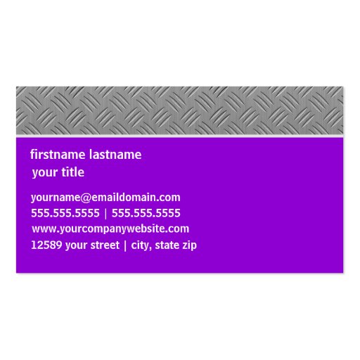 Custom Elegant BusinessCard Business Card (back side)