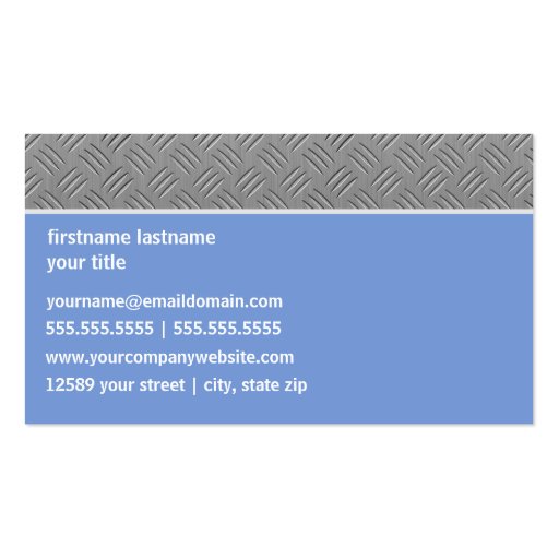 Custom Elegant BusinessCard Business Card (back side)