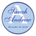 Custom Elegant Wedding Stickers 3
