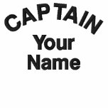 Custom Embroidered Captain Template