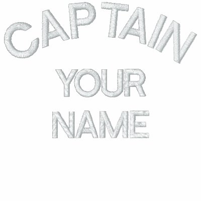 Custom Embroidered Captain Template Track Jackets