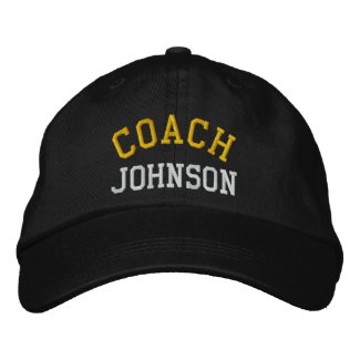 Custom Embroidered Coach Hat embroideredhat