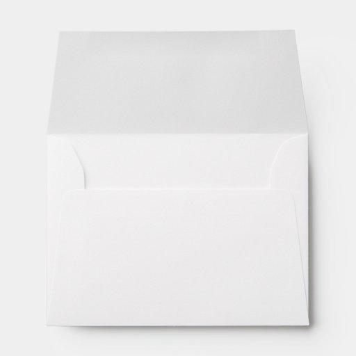 Custom Envelope (4x6 A6) White Zazzle