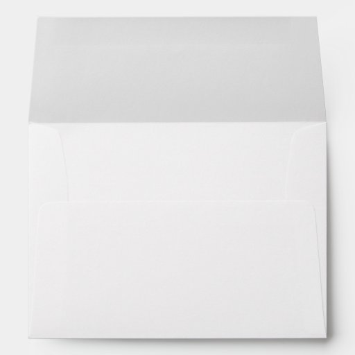 Custom Envelope (5x7 A7) White Zazzle