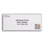 Custom Envelope - Pop Art Hot Dog with Chips and a