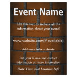 Custom Event Brick Wall Custom Flyer
