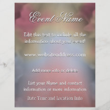 Custom Event Heaven Personalized Flyer