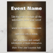 Custom Event Inner Light Custom Flyer