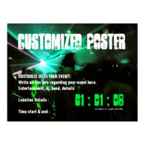 Custom EVENT Party Poster posters by webgrrl Custom EVENT Party Poster posters
