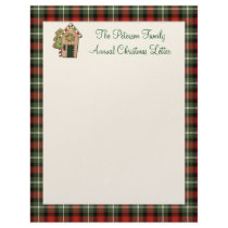 Custom Family Annual Christmas Letter letterhead by cowboyannie Custom Family Annual Christmas Letter letterhead