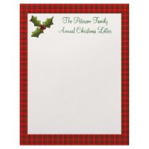 Custom Family Annual Christmas Letter letterhead by cowboyannie Custom Family Annual Christmas Letter letterhead