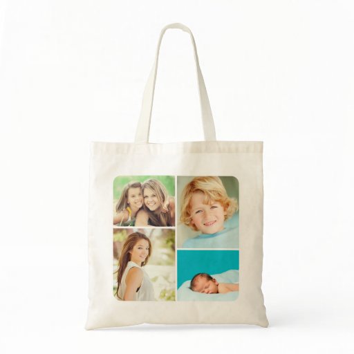 custom_family_photo_collage_tote_bags ... custom_family_photo_collage_tote_bags ...