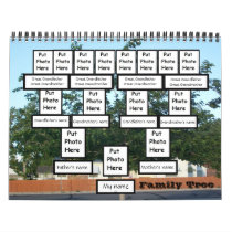 Custom Family Tree 2011 Calendar