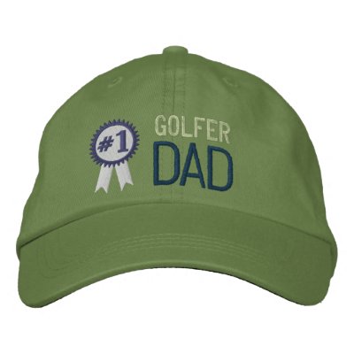 Custom Father's Day / Birthday Dad Embroidered Hats by jamiecreates1