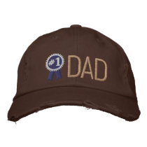 Custom Father's Day / Birthday Dad embroidered hats by jamiecreates1 Custom Father's Day / Birthday Dad embroidered hats