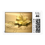 Custom February Calla Lily Wedding Cake Stamp