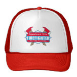 Custom Firefighter with Axes Hat