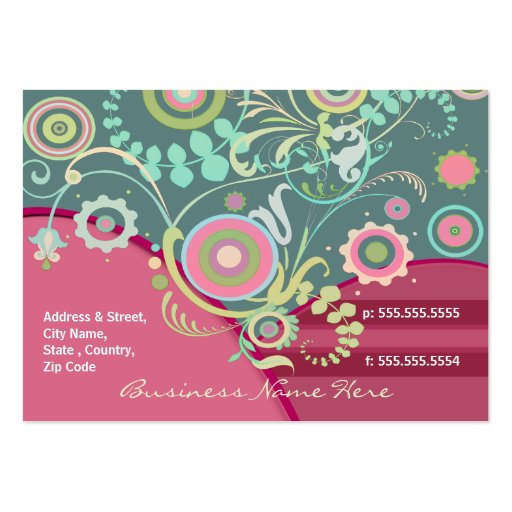 Custom Florist / Other Business Card
