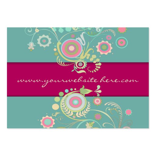 Custom Florist / Other Business Card (back side)