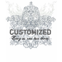 Custom Flourish Graphic T-Shirt by Libertymaniacs Custom Flourish Graphic T-Shirt