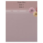 Custom Flowers Letterhead
