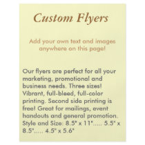 Custom Flyers by godsays Custom Flyers