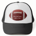 Custom Football Hat hat