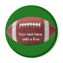Custom Football Magnet - Customized