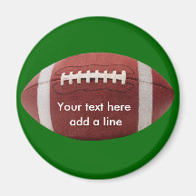 Custom Football Magnet - Customized