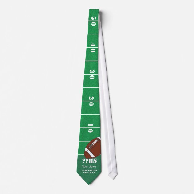 Custom Football Tie