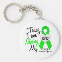 Custom For Olivia Missing My Dad Lymphoma Keychain