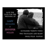 Custom Frame Save the Date: Torn Frame Post Cards