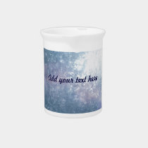 Custom Frozen Glass Pitcher pitchers