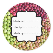 Custom Fruit Canning Labels Sticker
