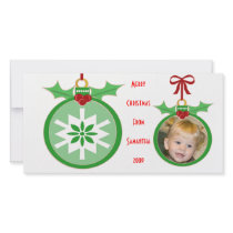 Custom Funny Children's Christmas Photo Card photo cards