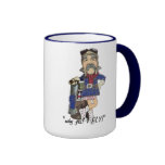 Custom Funny Pilot Old Timey Flying Ace - Coffee Mug