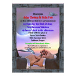 Custom Gay Sci Fi Commitment Ceremony Invitations invitations
