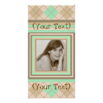 Custom General / Family Argyle Style Photo Card photo cards