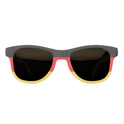 Custom German Flag Sunglasses Zazzle