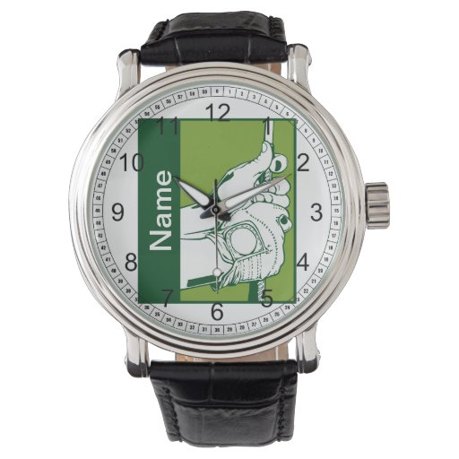 golf yardage wrist watch