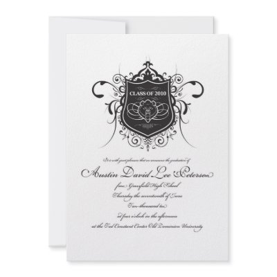 Custom Graduation Announcement for Austin P. (10-pack)